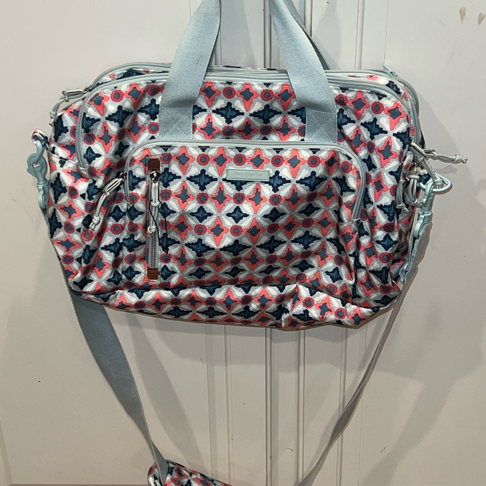 Vera Bradley Weekender Bag Water Geo